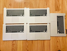 Lot of 5 Mixed MacBook Pro 2015 15" TOP CASE KEYBOARD AS IS