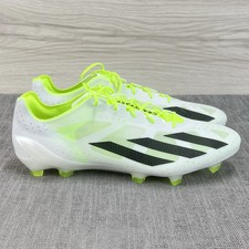 Adidas X Crazyfast FG Men's Size 13 Soccer Cleats White Black Lemon GY7377 New