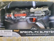 SPECIAL FX BLASTER Spirit Halloween Toy Ray Gun Lighting Sound Effects Boxed