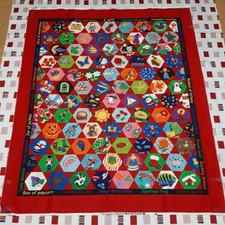 USA Vintage Animal Floral Halloween Colorful Panel Fabric