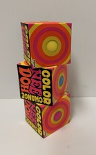 Nee Doh COLOR CHANGE Squish Ball By Schylling-Set of 3 - Yellow, Blue Pink NEW