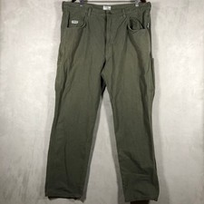 Tyndale FR Pants Mens 40x32 FRMC Summerweight Canvas Green - Made in USA