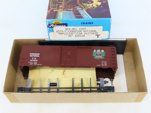 Kit Bev-Bel escala HO Athearn #315-1 CN Canadian National 40' coche de caja #421820 | Zustand: Used