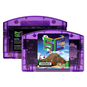 EVERGENESIS SC64 Open Source N64 800 in 1 Game Cartridge for Nintendo 64 Game Ca