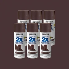 12 Oz. Satin Espresso General Purpose Spray Paint (6-Pack) US