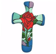 Calypso Studios by First  Main 3" Eternal Love Comforting Clay Pocket Cross