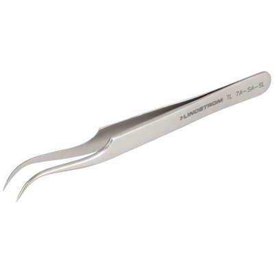 Lindström TL 7A-SA-SL Präzisionspinzette 7 Spitz, gebogen 120 mm