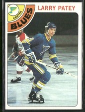1978-79 Topps Larry Patey #8 St. Louis Blues