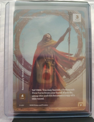 Wonders Of The First Dunesong Devotion Prizes And Promos 2026 P-011 Rare HTF!!