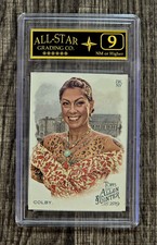 DANIELLE COLBY 2019 ALLEN & GINTER  CARD #175 AMERICAN PICKERS GRADED ASG NM 9