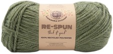 Lion Brand Re-Spun Thick  Quick Yarn-Evergreen