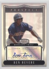 2007 Bowman Sterling Prospects Refractor 79/199 Ben Revere #BSP-BR Auto 0m8