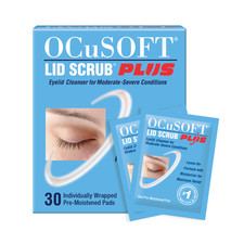 OCuSOFT Lid Scrub Plus Extra Strength Pre-Moi...