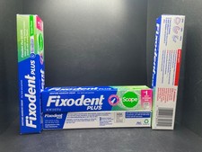 4 Fixodent Plus, Dental Adhesive Cream, Scope, 2 oz (57 g) Each Free Shipping