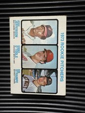 1973 Topps Rookie Pitchers Jefferson, O’Toole and Strampe