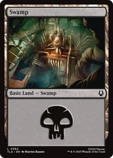 Swamp (0284) 284 Land Avatar: The Last Airbender Magic: The Gathering NM Bassini