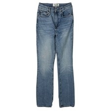 Reformation Bootcut Slim Fit Jeans High Rise Stretch Denim FLAW Size 25