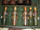 VINTAGE 1920S SUPER RARE MONA MOTOR OIL TEST BOTTLE OR SALEMAN SAMPLE KIT — photo 7
