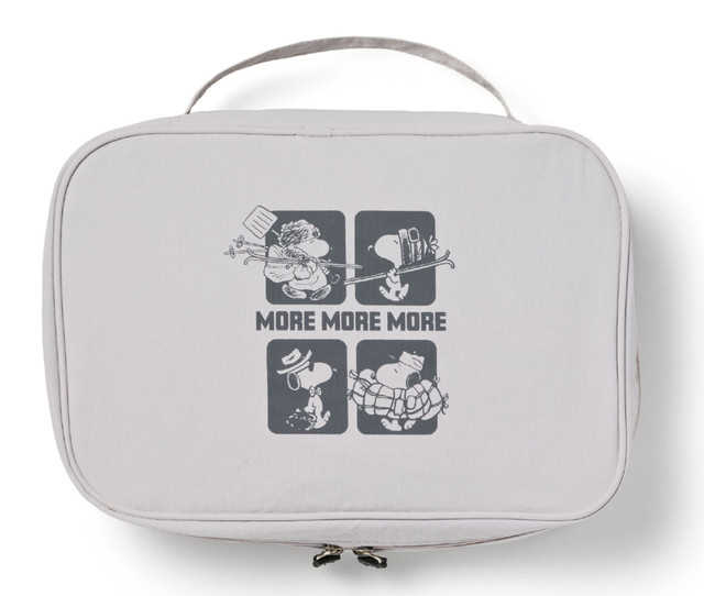 Peanuts x More Snoopy Travel Toiletry Organizer Bag – Hanging Pouch Case