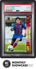 LIONEL MESSI PSA 4 2004-05 PANINI SPORTS LA LIGA MEGA CRACKS #71 ROOKIE CARD RC