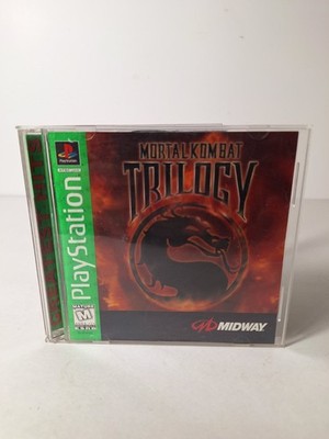 Mortal Kombat Trilogy PlayStation 1 Greatest Hits PS1 Sony Midway CIB Video Game