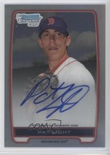 2012 Bowman Draft Chrome Draft Picks Auto Refractor Pat Light #BCA-PL Auto fm0