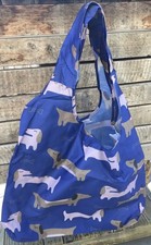 DACHSHUND Blue  Foldable SHOPPING Tote BAG New WIENER DOGS Free Shipping