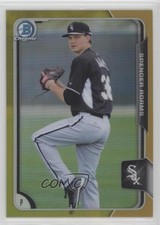 2015 Bowman Draft Chrome Gold Refractor 39/50 Spencer Adams #52 c5b