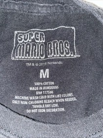 The Original Mario Bros Arcade Classics Series NES Graphic Shirt Nintendo Mens M