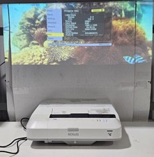 Epson H728A Brightlink 696UI 3800 Lumens Short Throw Projector 535 Eco Hours