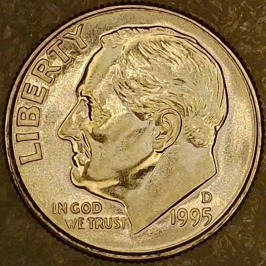 Copper 1995 Roosevelt Dimes (1946-Now) for sale | eBay