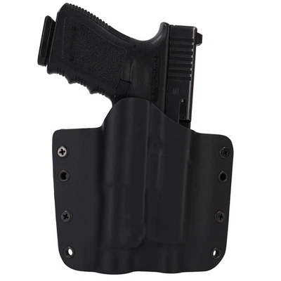 OUTLAWHOLSTERSUSA OWB Light Holster - Glock Handguns - Streamlight TLR-4 - Black