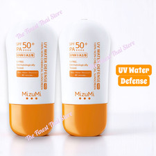MizuMi UV Water Serum, Non-Chemical Water Resistance Sunscreen SPF50 - 40g x 2