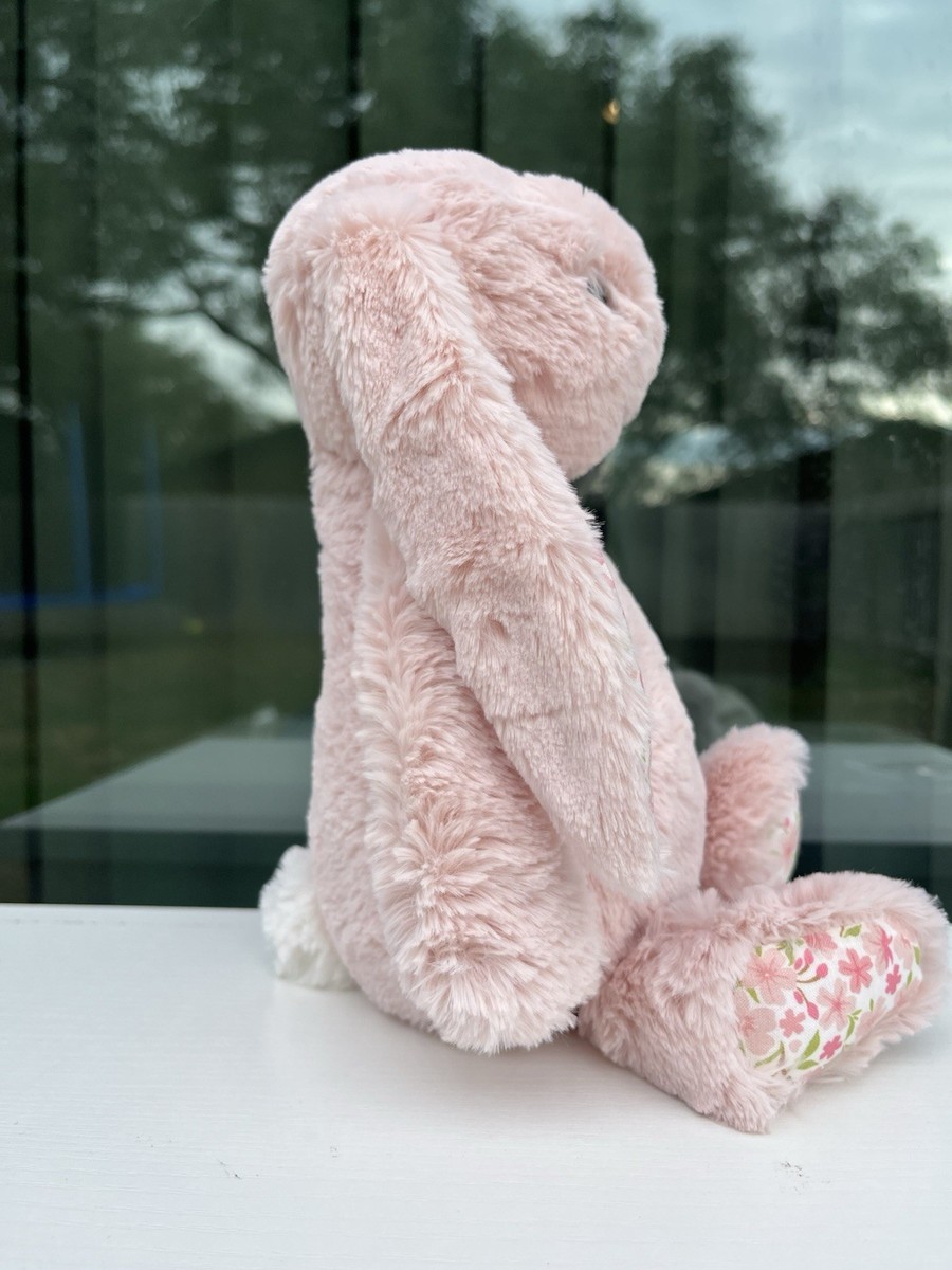Jellycat Medium Blossom Blush Bunny 'cherry' Soft Plush Sweet Toy