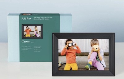Aura Carver Gravel Digitalrahmen NEU OVP