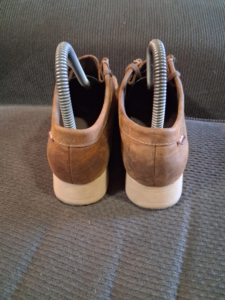 Clarks Collection Botas Mujer 6 M Marrón Padmora Wallabee Cera de Abejas Gamuza Cuero Foto 4 de 4