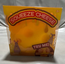 Sunny Days Entertainment Squeeze Cheese Tactile Squeeze Toy Yellow, MPN 470010