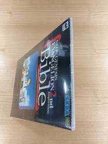 Neon Genesis Evangelion 2nd Impression Bible Sega Saturn Free Shipping