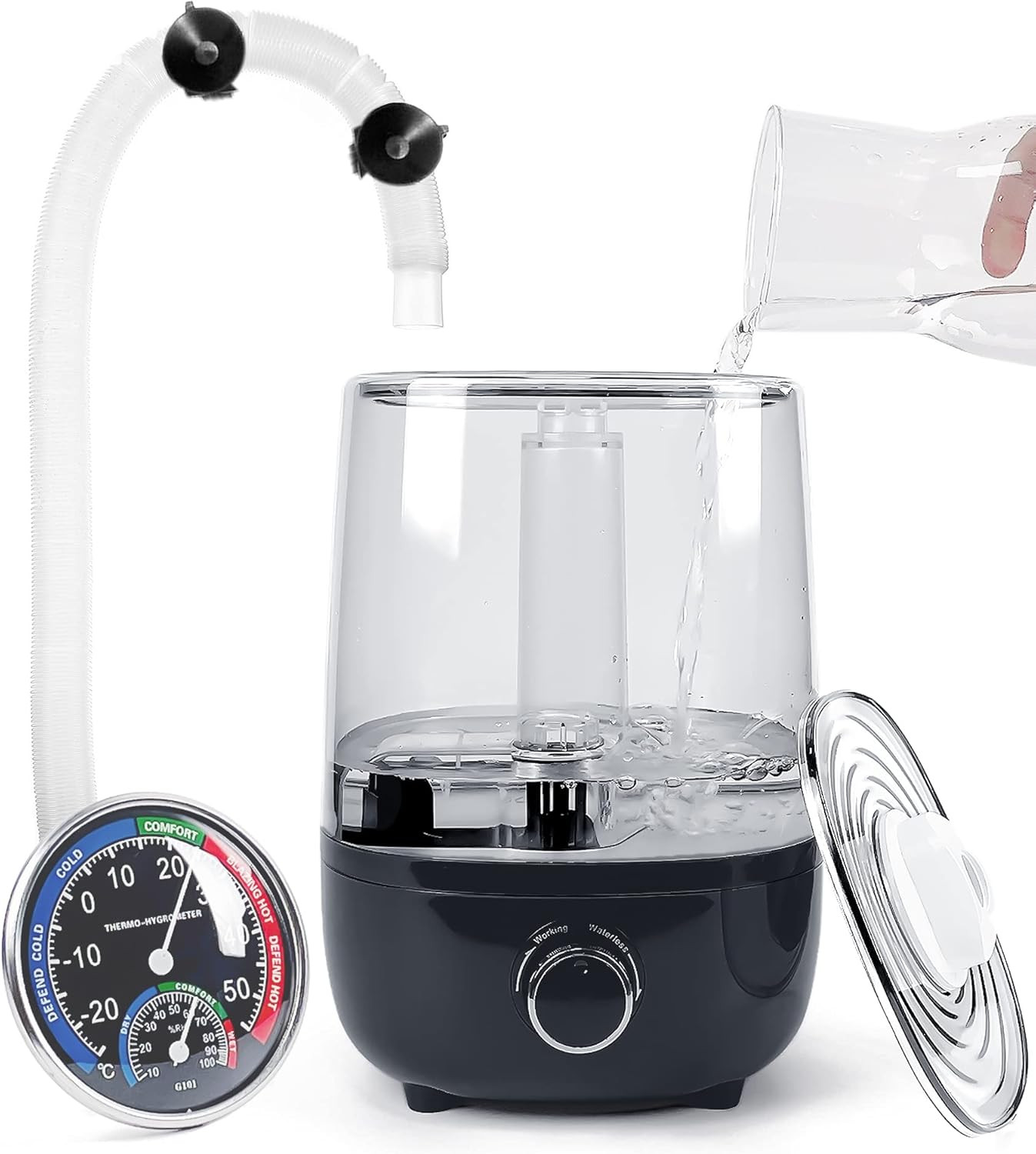 Top Fill Reptile Fogger Terrariums Humidifier Fog Machine Mi