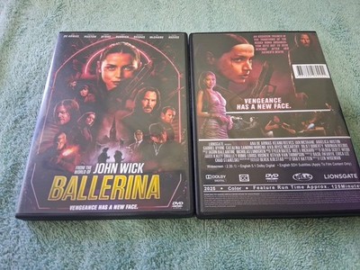 Ballerina (From the World of John Wick) (DVD,2025) (Unsealed)