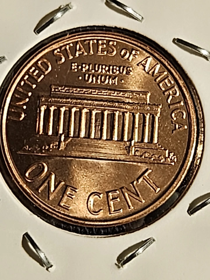 1990 D Lincoln Memorial Penny Proof, UNC., (MS) Nice Coin For Collection - Image 4 of 4