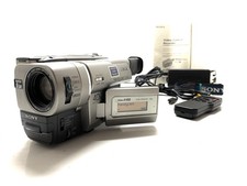 SONY CCD-TRV37E Video8 Hi8 Tape Analogue Video Camera HANDYCAM Full Working Set