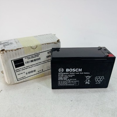 Bosch Rechargeable Sealed Lead Acid Battery 12V 7Ah D126