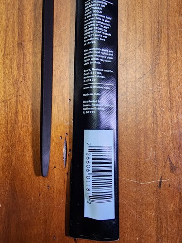 NOS Craftsman 6" Slim Taper File 31274 - Picture 5 of 7