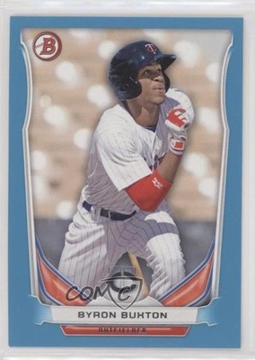 2014 Bowman Draft Top Prospects Blue 4/399 Byron Buxton #TP-69 0zc5