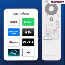 Thomson 24HG2S15CW TV LED 24" HD Google TV Smart TV Digitale Terrestre DVB-T2