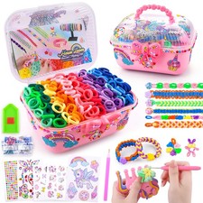 Bracelet Making Kit Girls Toys age 6-8, Arts and Crafts for ages 8-12, Crafts...