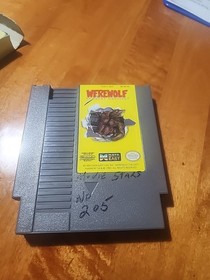 Werewolf : The Last Warrior (Nintendo, 1990) Authentic NES Game And Box