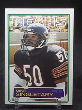 MIKE SINGLETARY 1983 TOPPS RC BEARS QQ