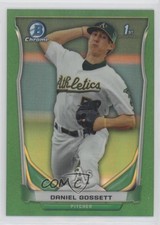 2014 Bowman Draft Chrome Green Refractor 60/150 Daniel Gossett #CDP71 gd1